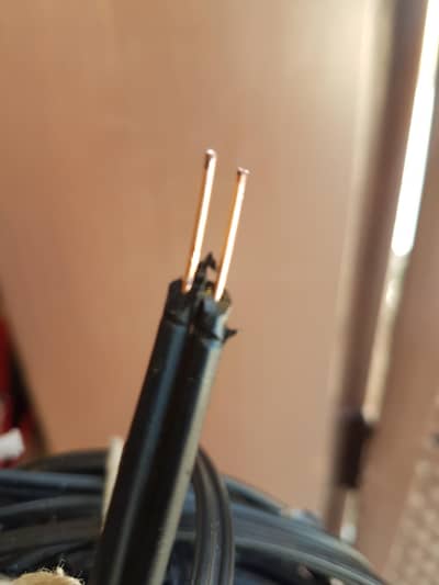 PTCL ORIGINAL DROP WIRE FOR SALE Rawalpindi - 80 METER TOTAL - 100%