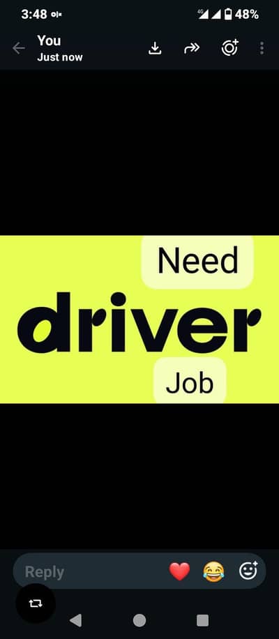 need me a driver job