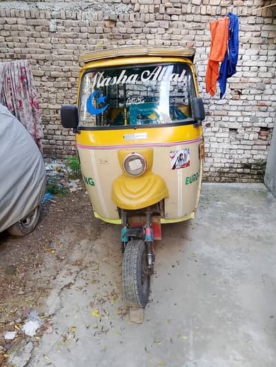 Taz Reftar Rikshaw 2017 model urgent for sale
