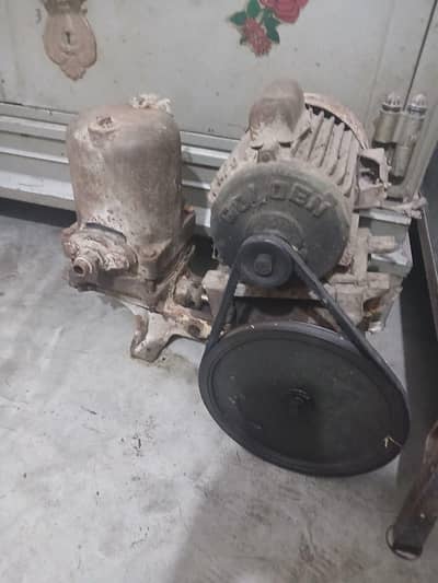 Golden original Donkey Pump with Motar