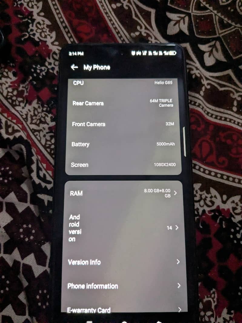 TECNO CAMON 20 7