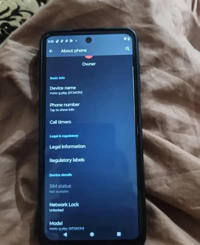 Motorola Moto G Play 2024 4 ram 64 memory