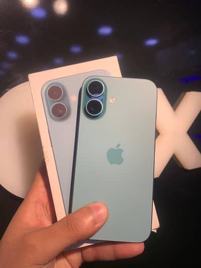 Apple iPhone 16 – 128GB | JV | Teal