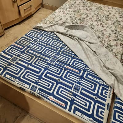 Selling multiple room furniture items including Bed, Cupboard