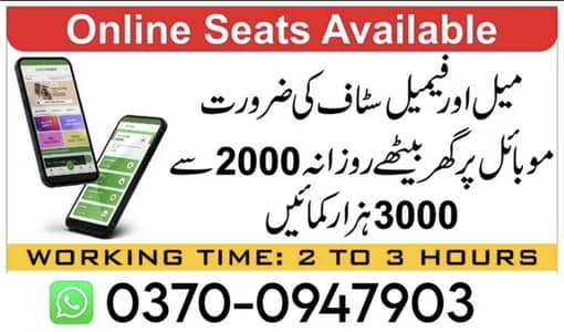 online remote job / part time / teaching / data entry / Typing