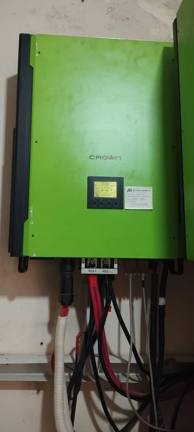 Hybrid Crown Inverter 3 phase. 10 KW.