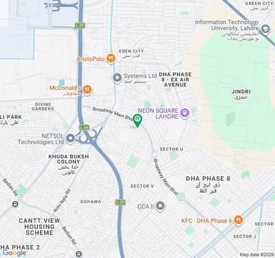 1 Kanal Residential Plot For Sale in Block V, DHA Phase 8 Lahore