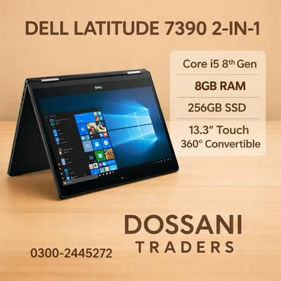 DELL CORE I5 8TH GENERATION  TOUCH 360 LAPTOP