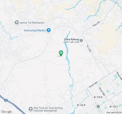 prime 1 kanal plot for sale F 14/ 3 islmabad