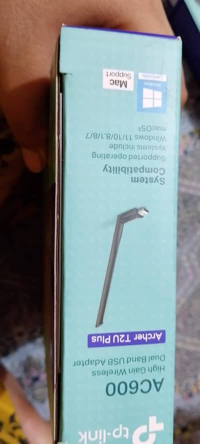 TP Link AC600 high gain wireless dual band USB adaptor archer