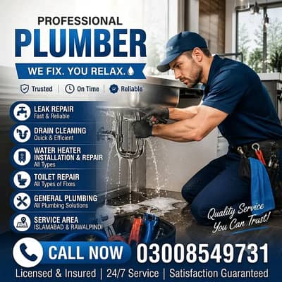 Plumber Services / Plumber for home and office / Leakage Solutions