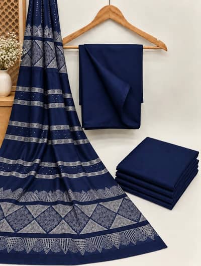 brosha jacquord pashmina wool shawl with marina dhanak 3 pec 2