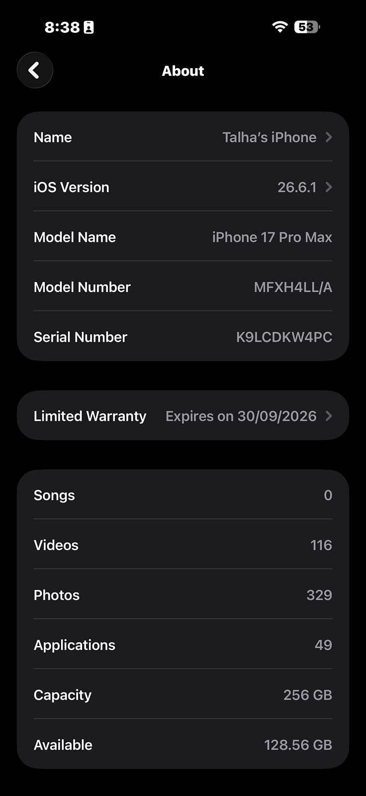 Apple iPhone 17 Pro Max 2