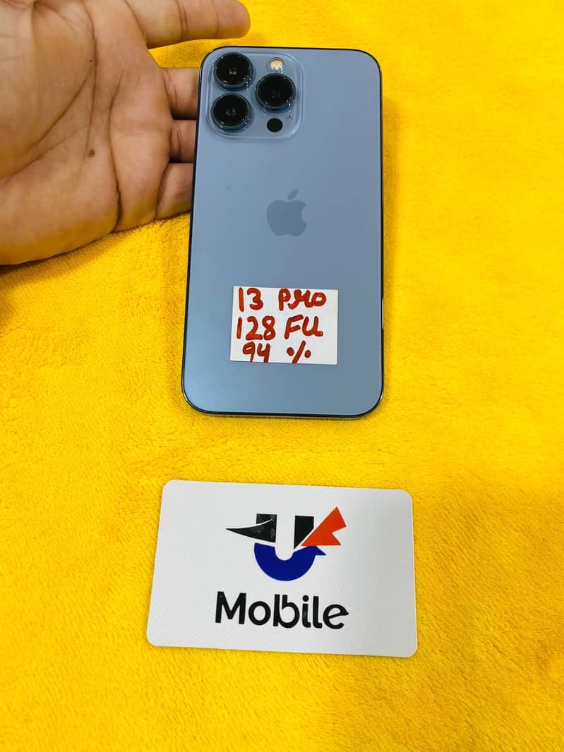 Apple iPhone 13 Pro 128GB Non PTA Factory Unlock 94% Battery 0