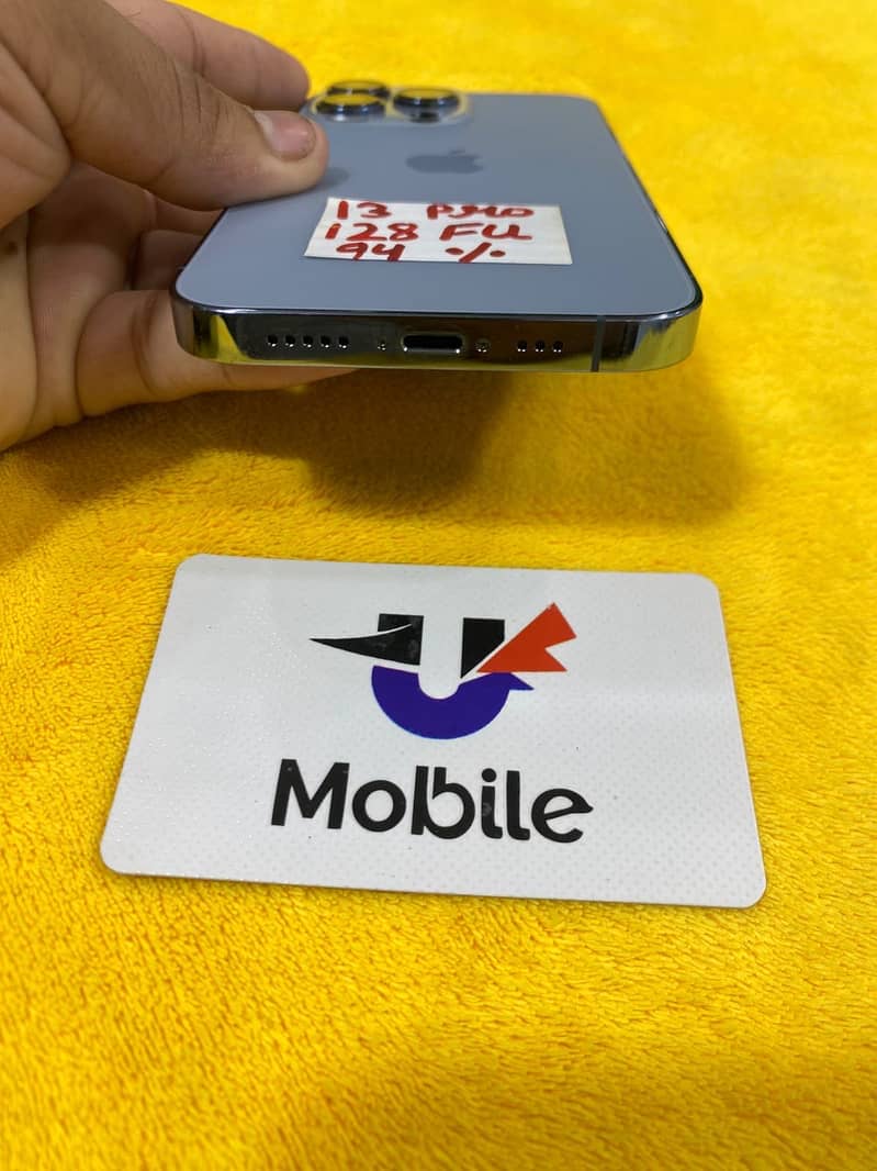 Apple iPhone 13 Pro 128GB Non PTA Factory Unlock 94% Battery 2
