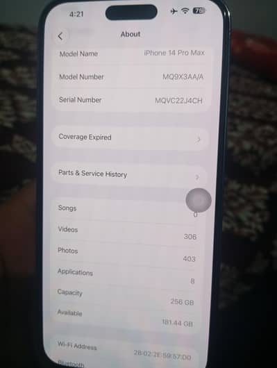 Apple iPhone 14 Pro Max