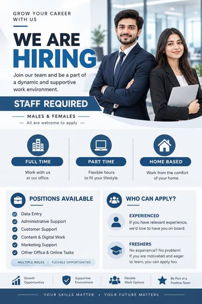 Start your career with us.