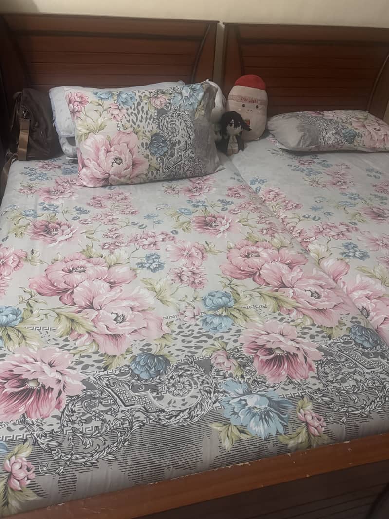2 single beds 2
