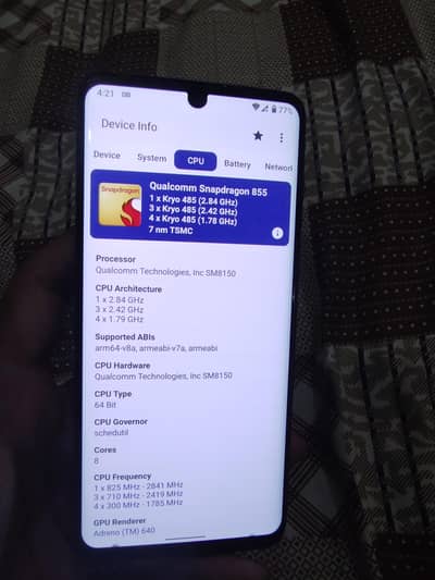 Sharp Aquos Zero 2 8gb 256gb read add