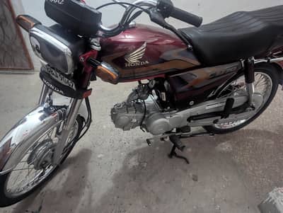 My New Bike Honda CD 70 Argent Sale