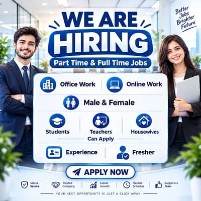 Apply for online and office work