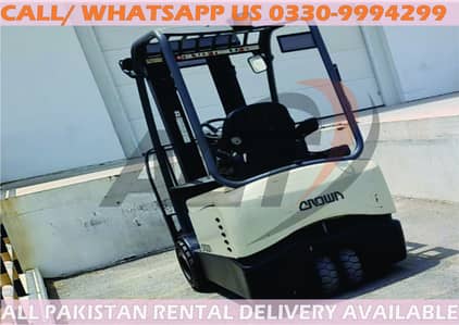 Crown 1.8 Ton Battery Operated, Electric Forklift