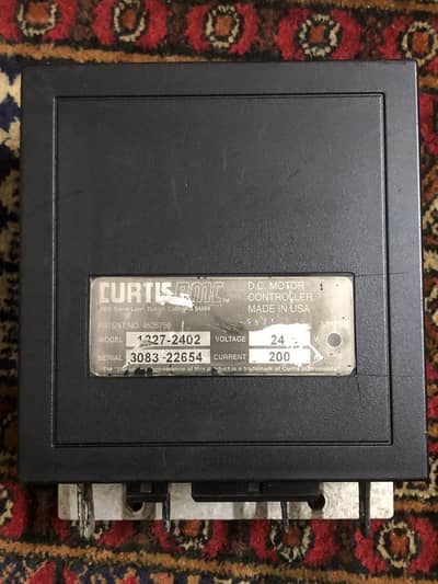 CURTIS MOTOR CONTROLLER 24V, Motors with wiring
