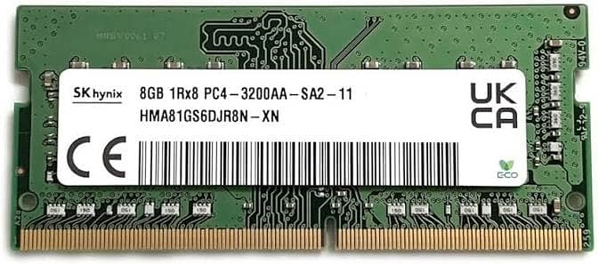 sk hynix 8gb ram ddr4. . . 3200 MAH