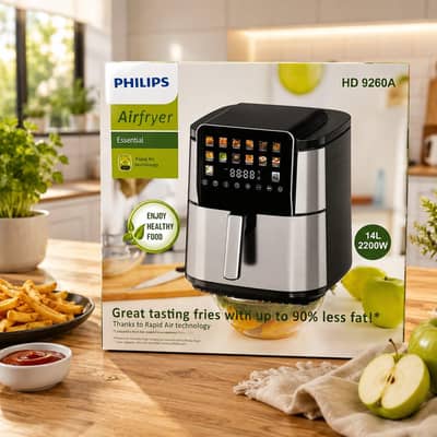 Title: Philips HD9260A Air Fryer 16L | 2200W | Dual Element