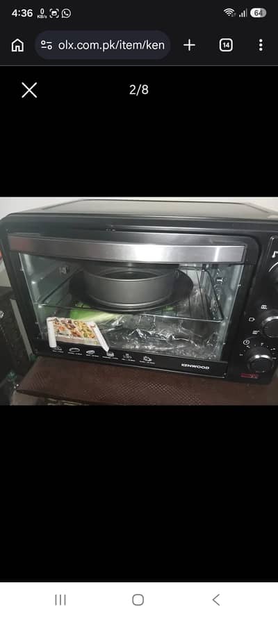 Kenwood toaster oven 35 liter