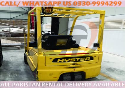 Hyster 2 Ton Battery Operated, Electric Forklift
