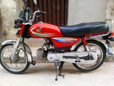 Honda CD 70 bike 2016 model all dacomnt