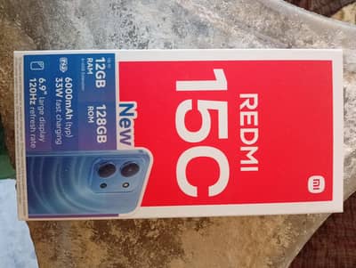 redmi 15c 6/128 urgent for sale