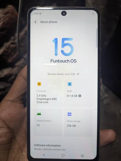 vivo y36. . 256 rabta num 03064142920