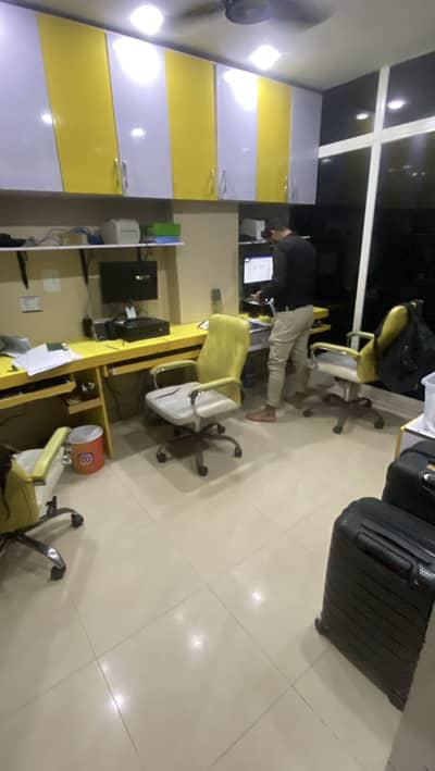 Fully Furnished Office Is For Rent at main shahrah e faisal