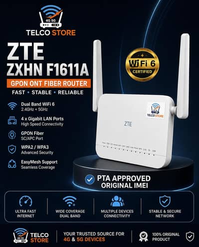 ZTE ZXHN F1611A (GPON)