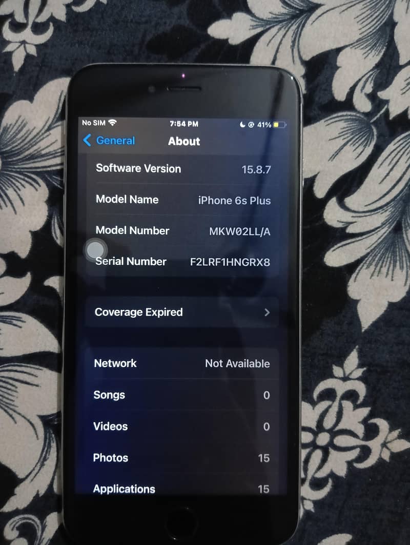 Apple iPhone 6S Plus 5