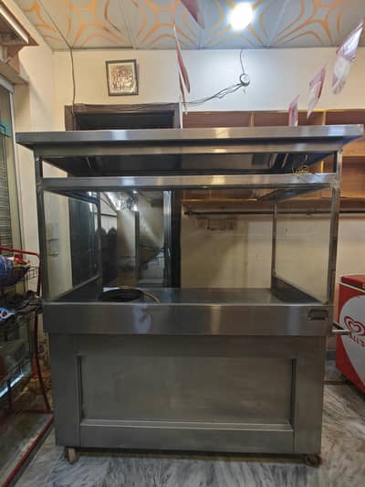 Food Stall for Fries and Samosas