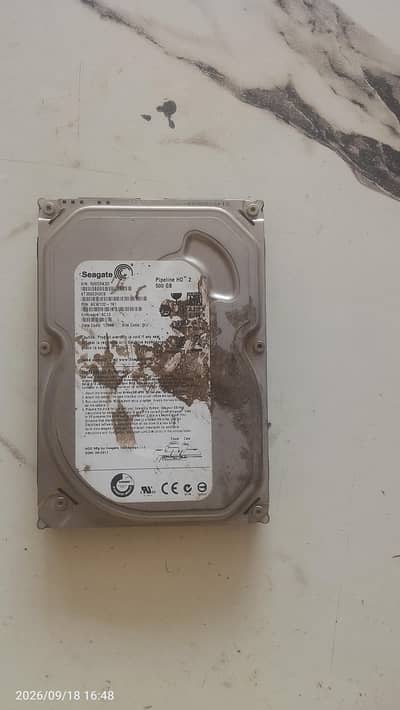 500 gb hard drive