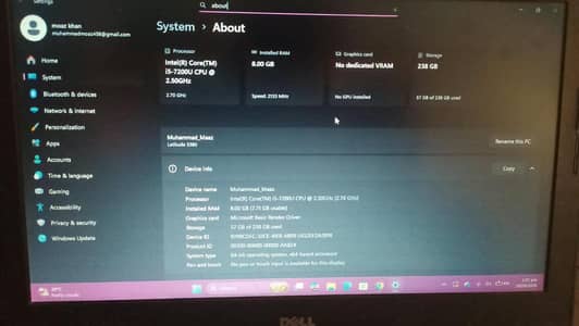 Dell Latitude 3380 Core i5 7th Gen | 8GB RAM | 256GB SSD | Windows 11