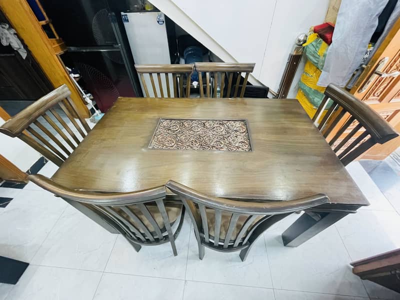 Dining Table 4 chair 0