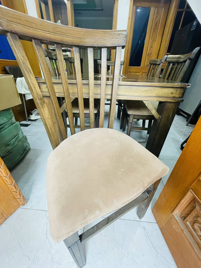 Dining Table 4 chair 4