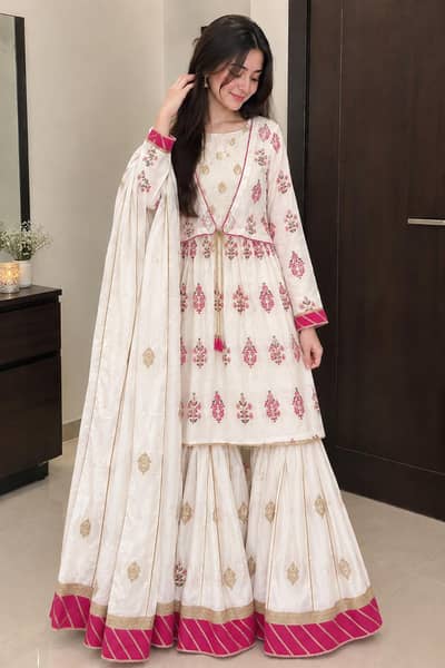 urgently sell nikkah formal dress only 24000 brand by Almirah
