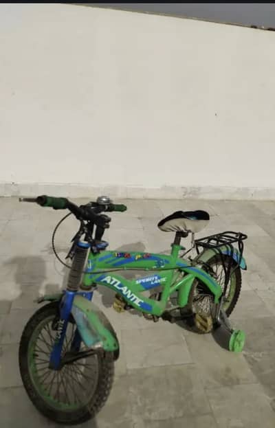 Kids' Bicycle (Atlantic Sports Lante) - Green & Blue