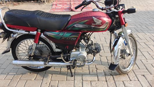 honda cd70 good condition