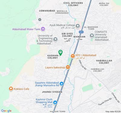 1 Kanal Plot For Sale At Kaghan Colony Abbottabad Ideal Location And Reasonable Demand