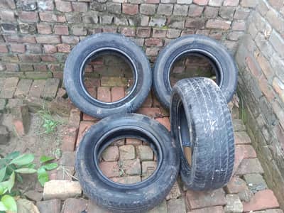 4 tires for sale condition full ok