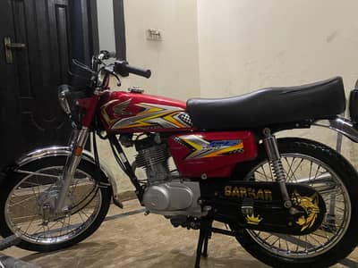 Honda 125 Red 2025