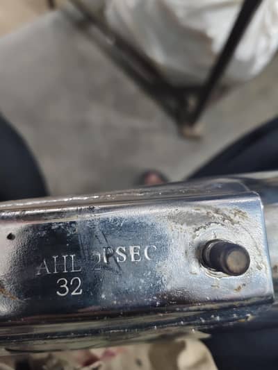 Honda 125 AhL Chrome Silencer