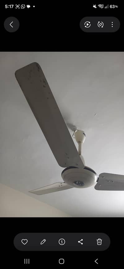 Ceiling Fan For Sale  fixed price 4500  +923343492588